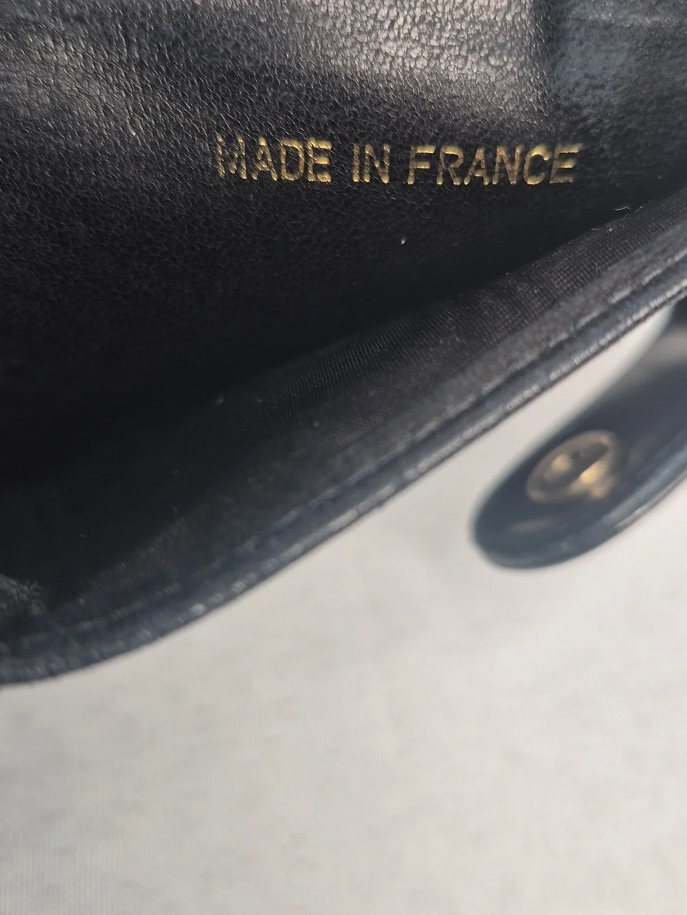 Chanel Black Caviar Leather Wallet